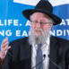 Rav Elya Brudny making a speech